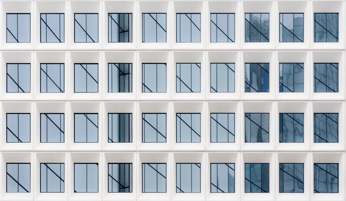 Windows versus diagonals Poster och Canvastavla