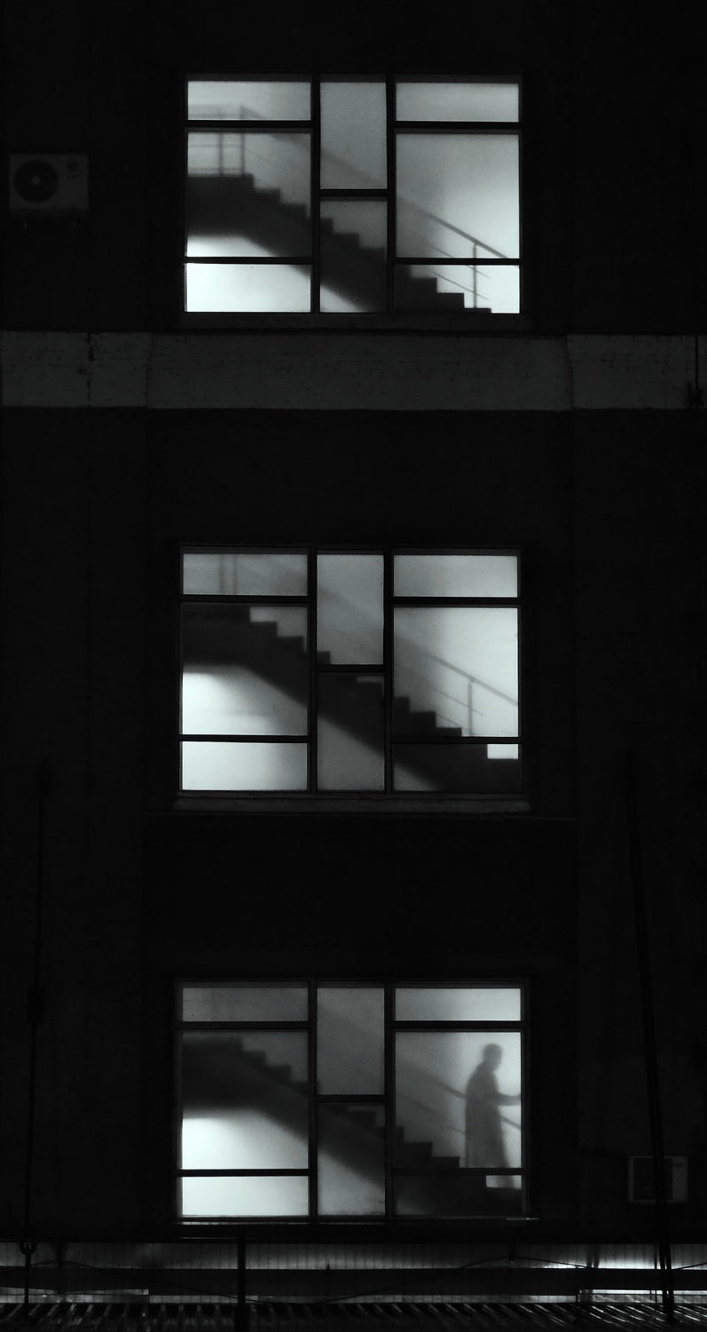 Stairway of shadows Poster och Canvastavla