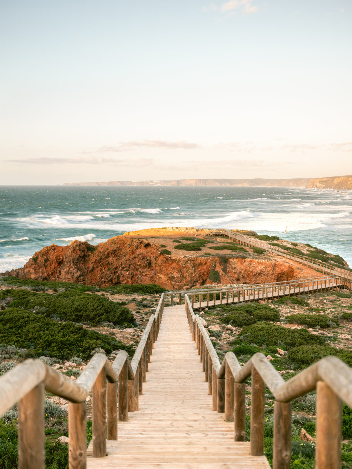 Walkway into the Algarve Poster och Canvastavla