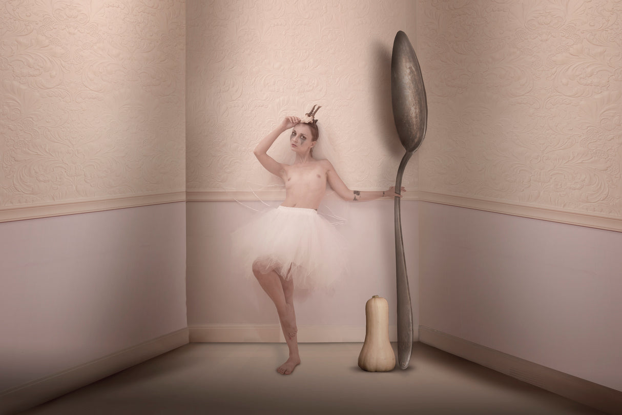 The white deer Poster och Canvastavla
