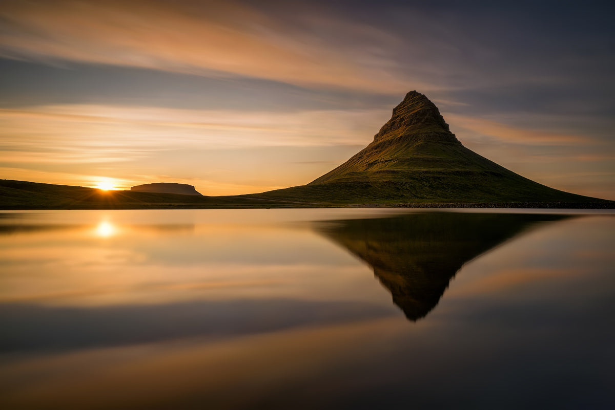 Kirkjufell Poster och Canvastavla