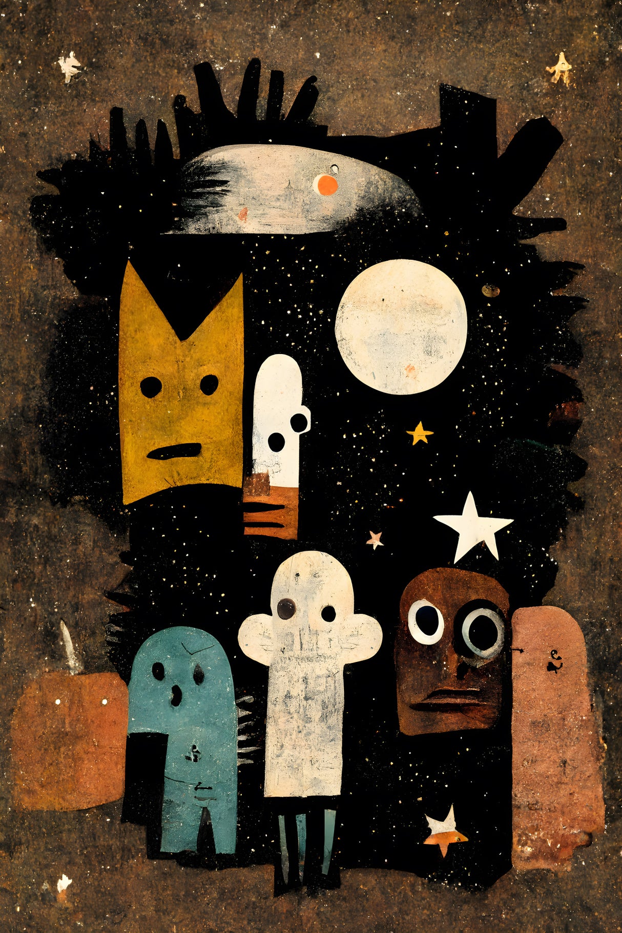 Me And My Spooky Friends Poster och Canvastavla