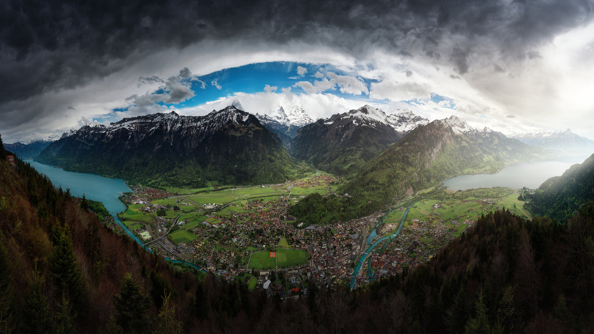 Interlaken eye. Poster och Canvastavla
