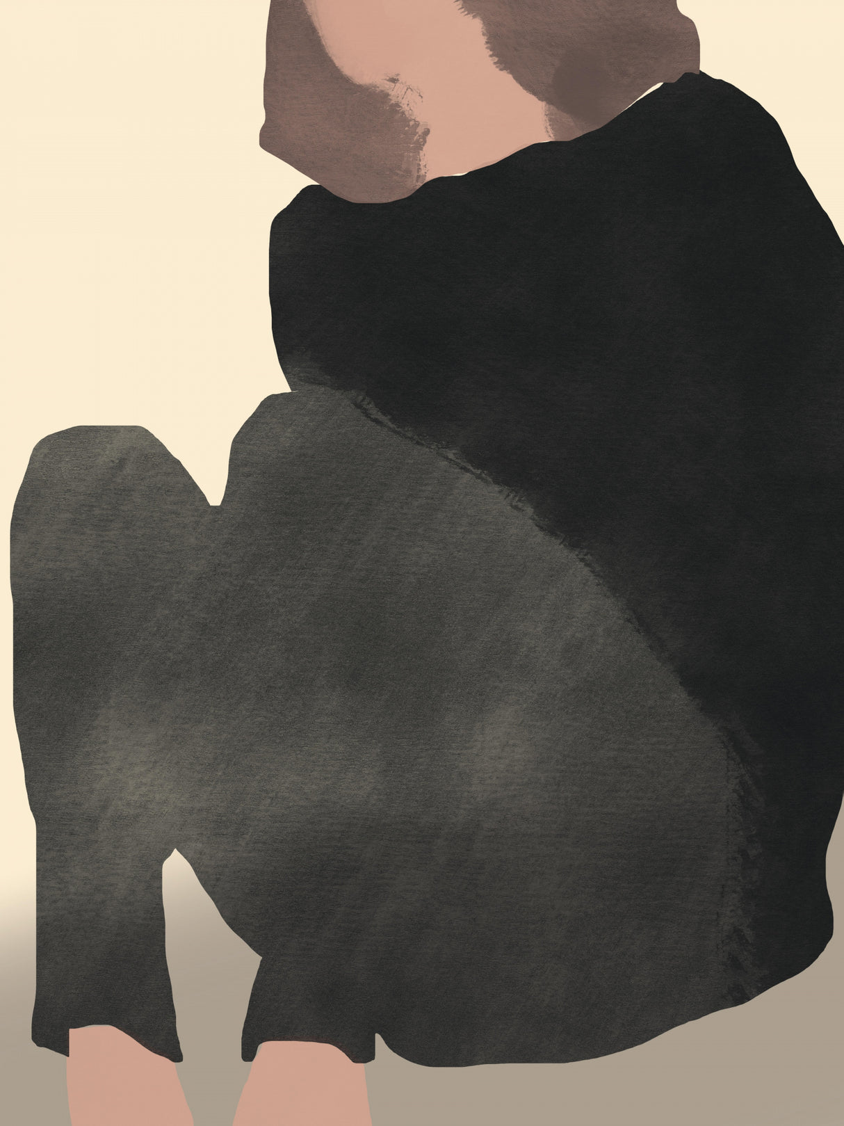 All Black Poster och Canvastavla