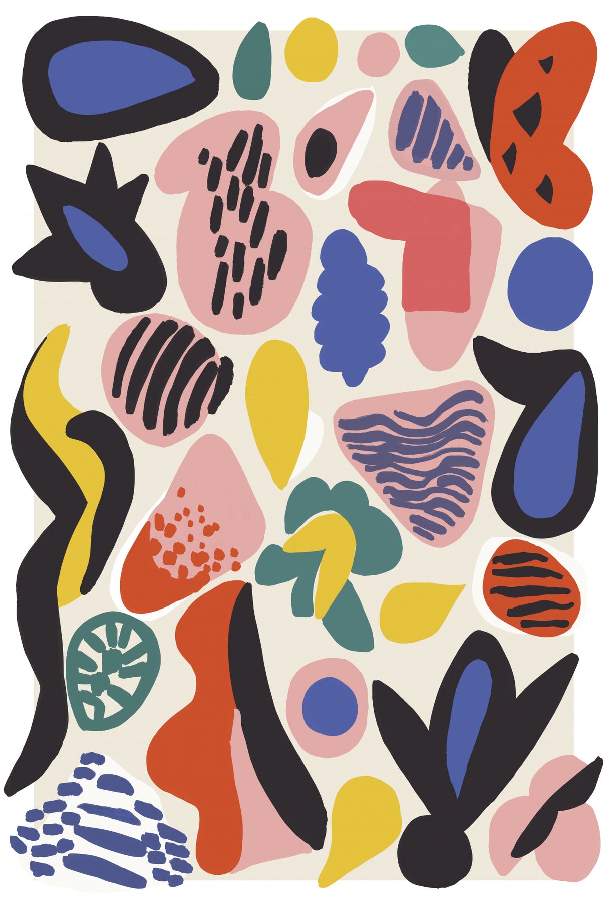 Summer Collection No 5 Poster och Canvastavla