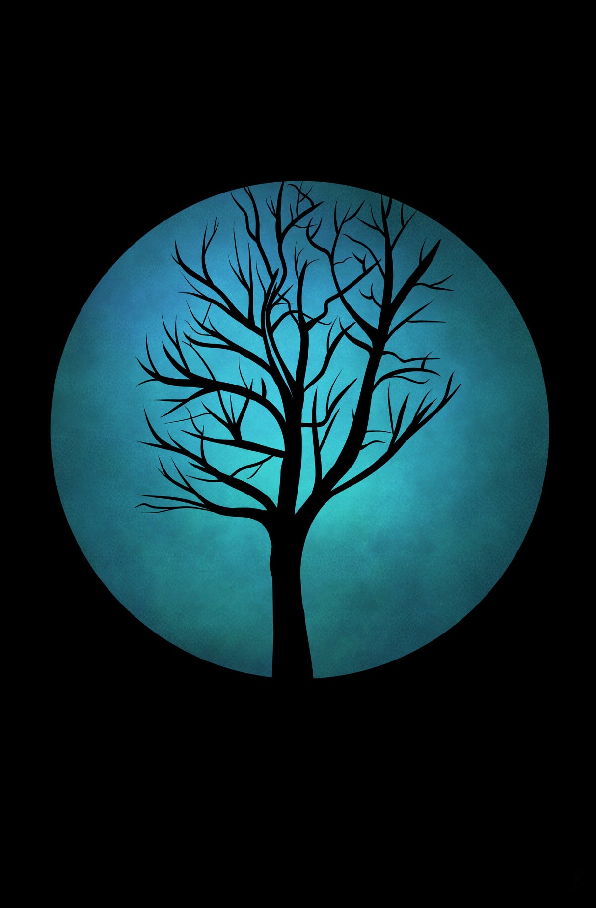 Mystic Tree Poster och Canvastavla