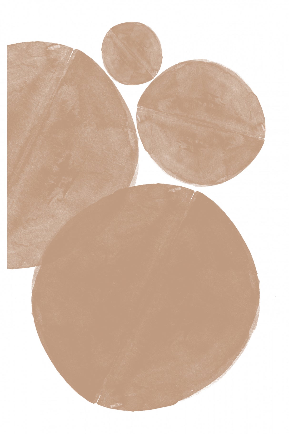 Soft Composition No5. Poster och Canvastavla