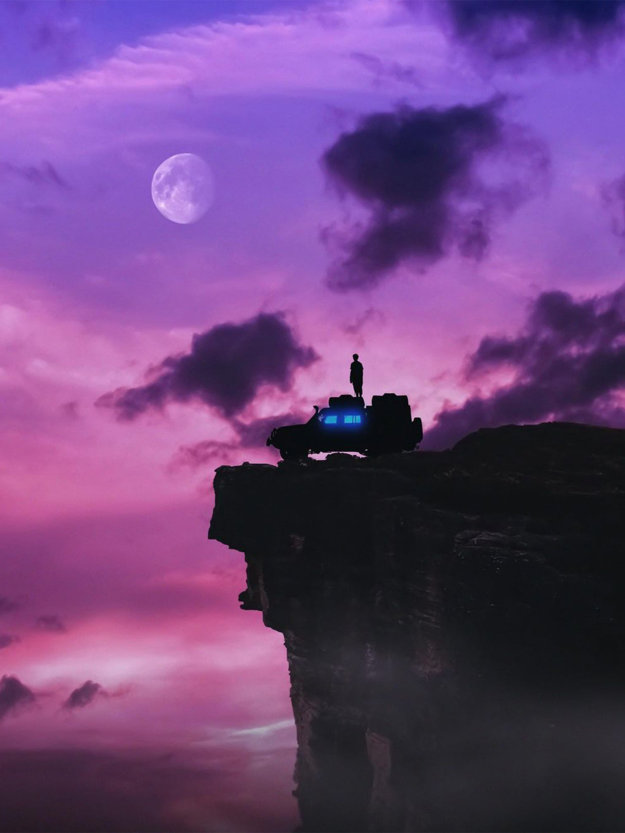 Edge of the Earth Poster och Canvastavla