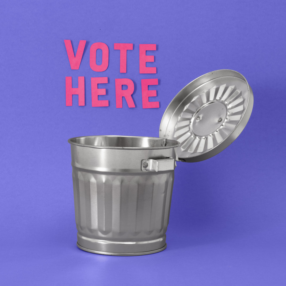 Vote Here Poster och Canvastavla