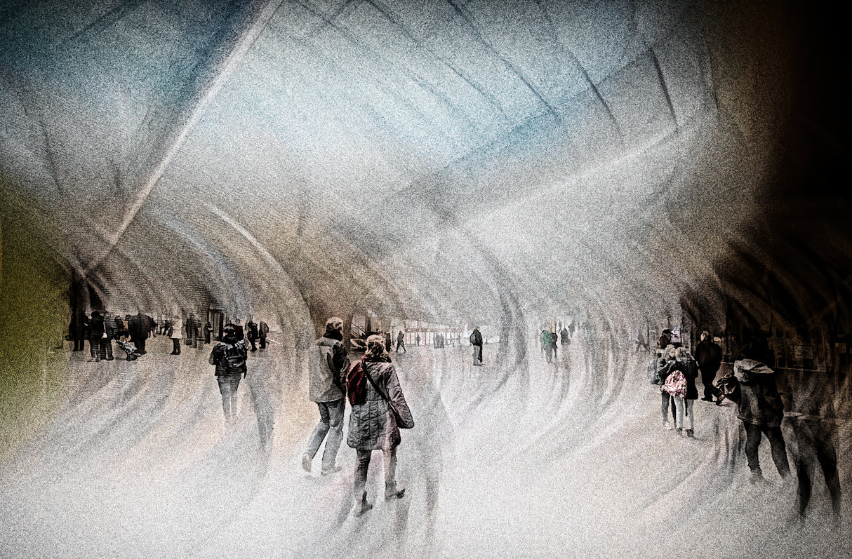 Commuters Poster och Canvastavla