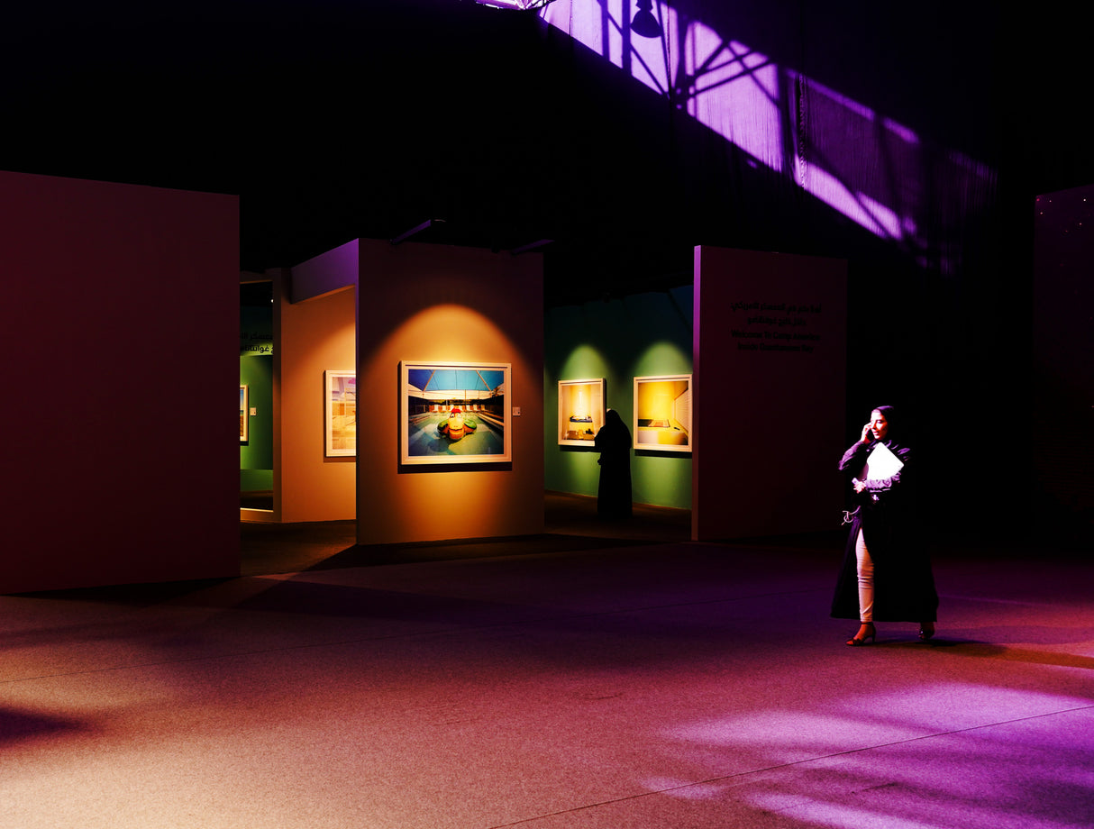 A walk in to the light. Poster och Canvastavla