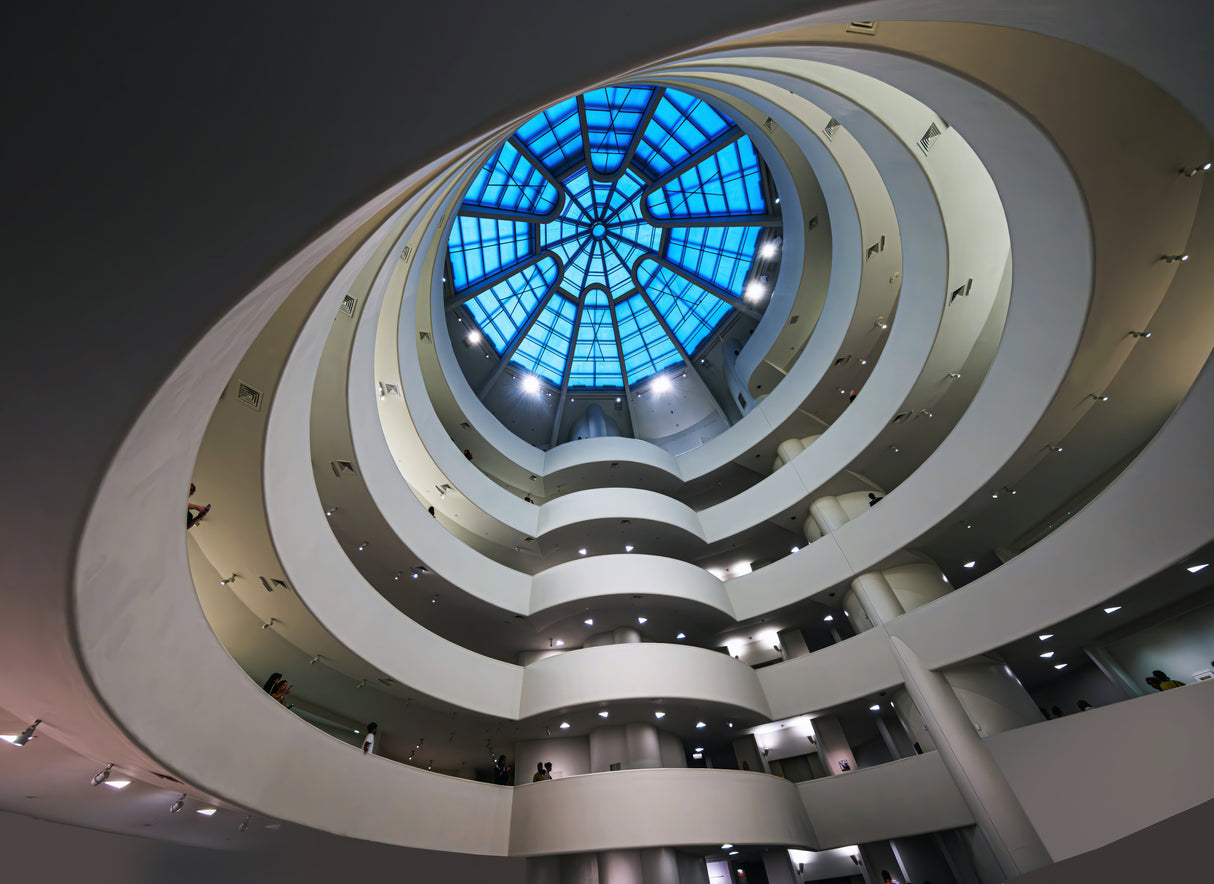 Guggenheim Museum Poster och Canvastavla