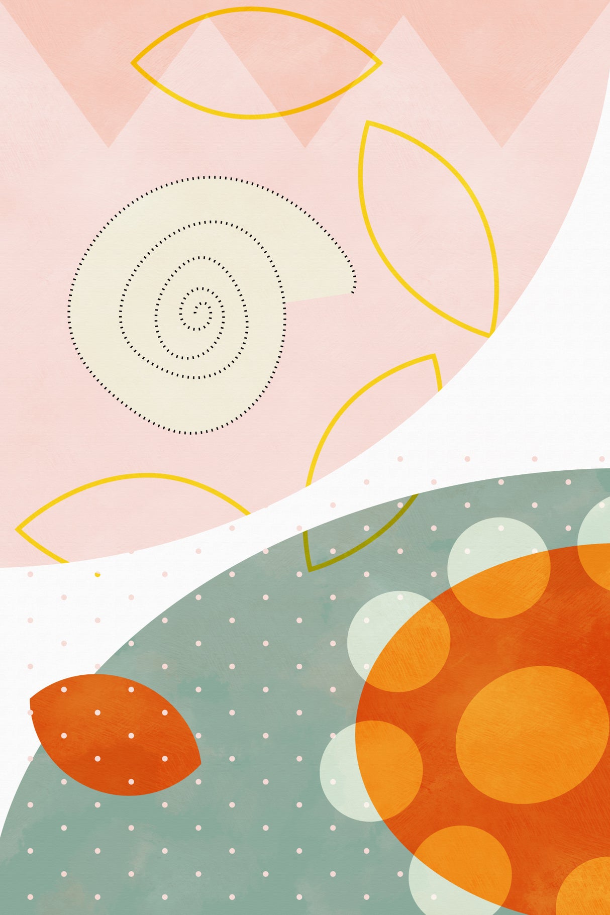 Friendly Colors Hilma 4 Poster och Canvastavla