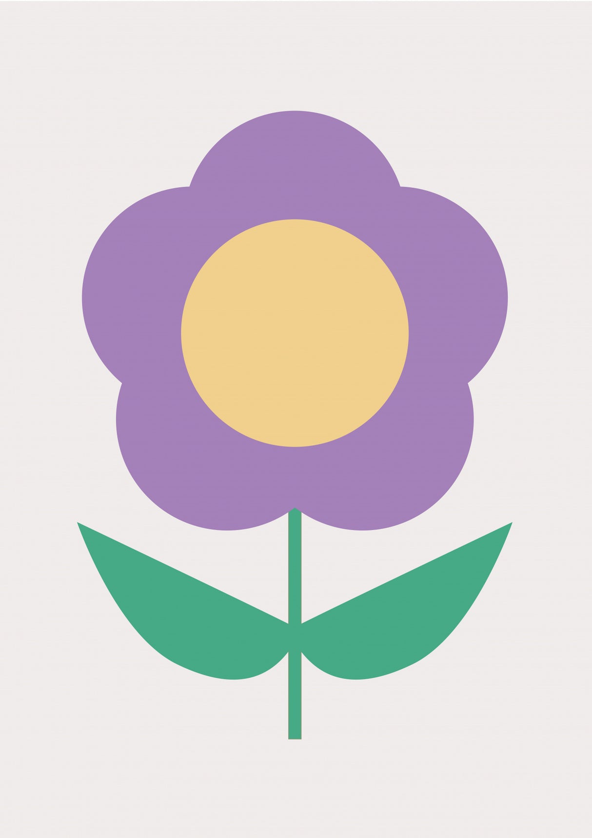 Flower 1 Poster och Canvastavla