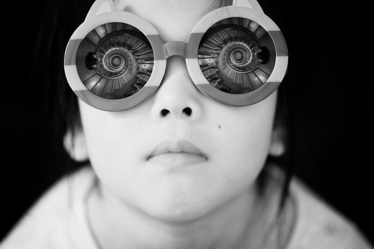 Helical glasses Poster och Canvastavla