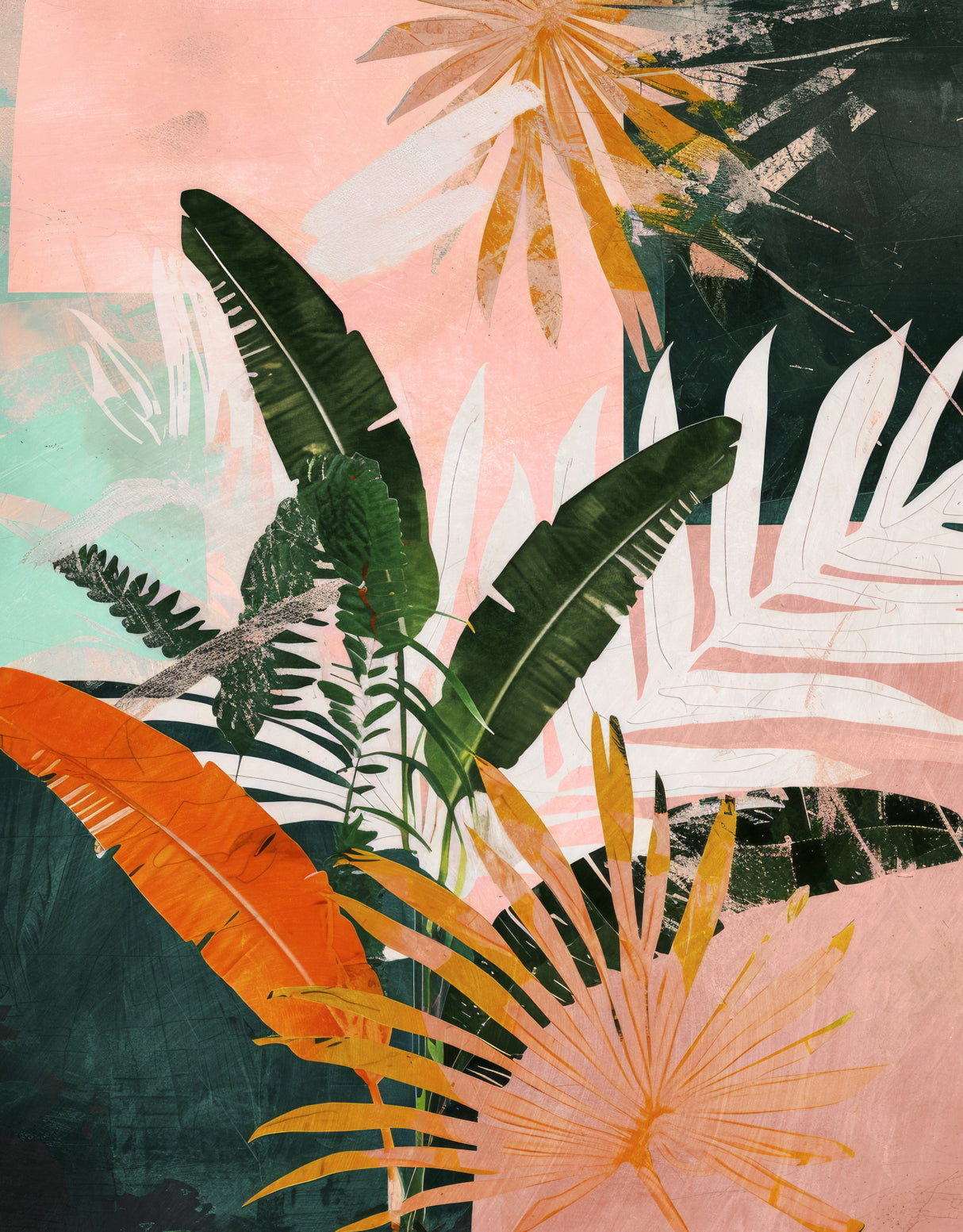 Into the jungle no 8 Poster och Canvastavla