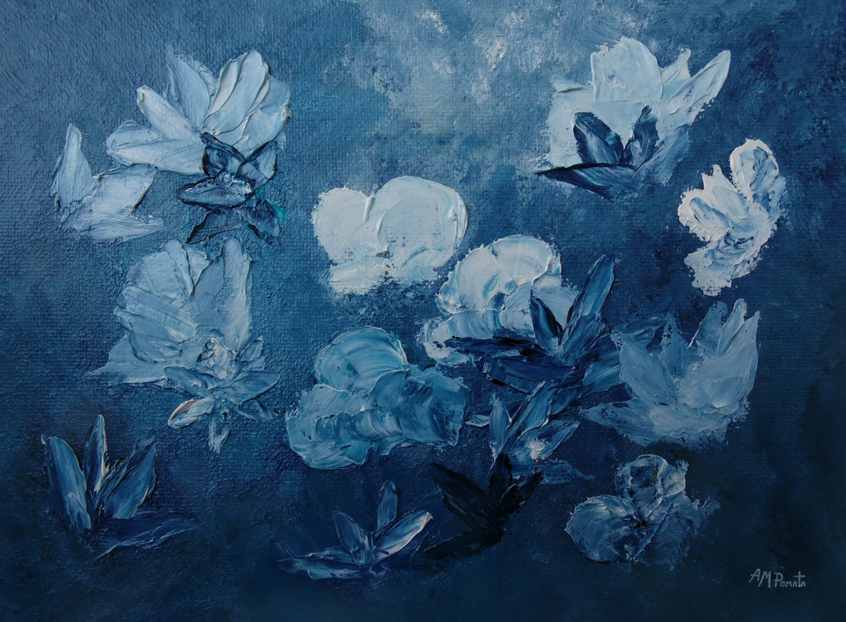 Indigo Posy Poster och Canvastavla