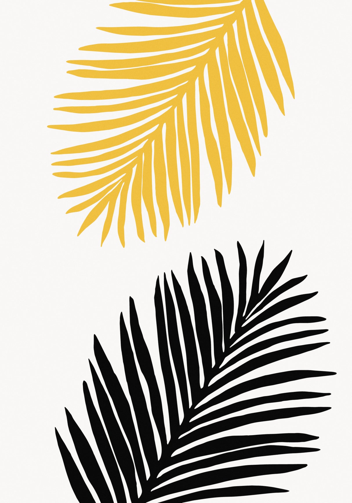 PALM LEAF 14 Poster och Canvastavla