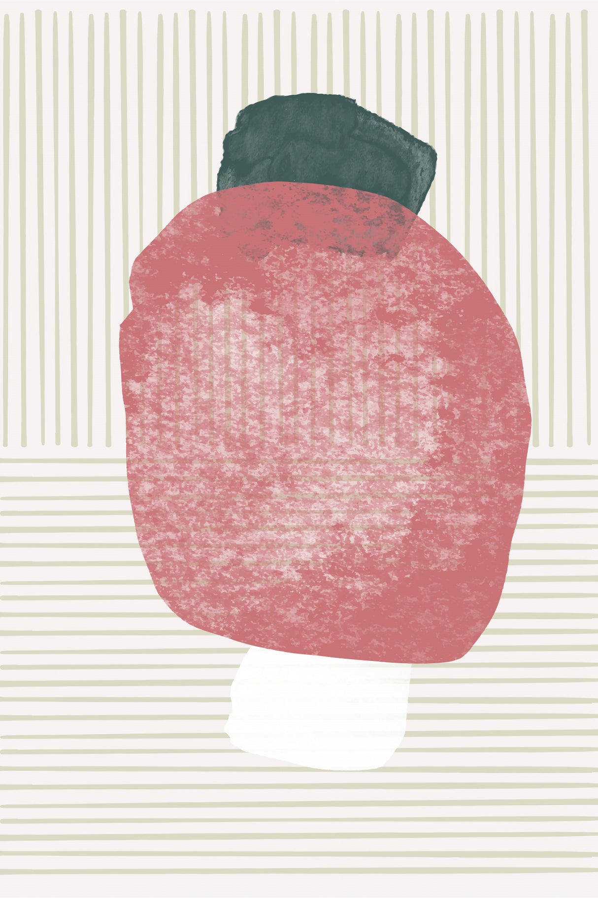 Watercolor Abstract #2 Poster och Canvastavla