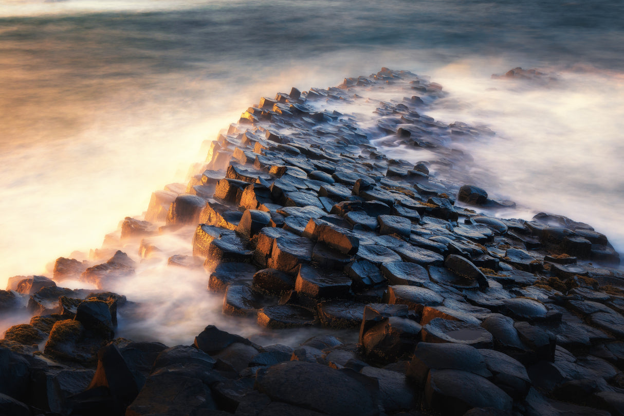 Giants Causeway Poster och Canvastavla