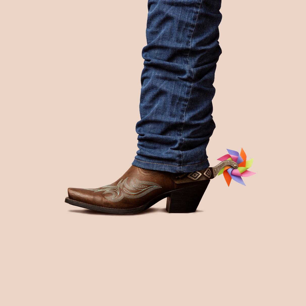 Not Serious Cowboy Poster och Canvastavla