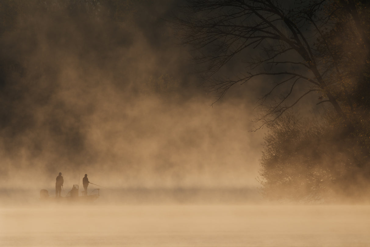 Misty Lake #9 Poster och Canvastavla