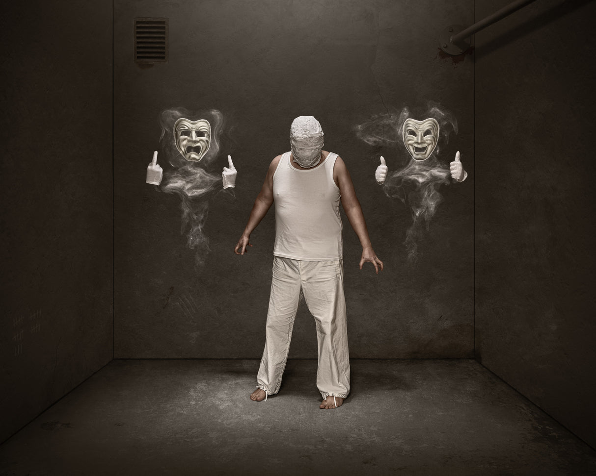 The Comedy and Tragedy Poster och Canvastavla