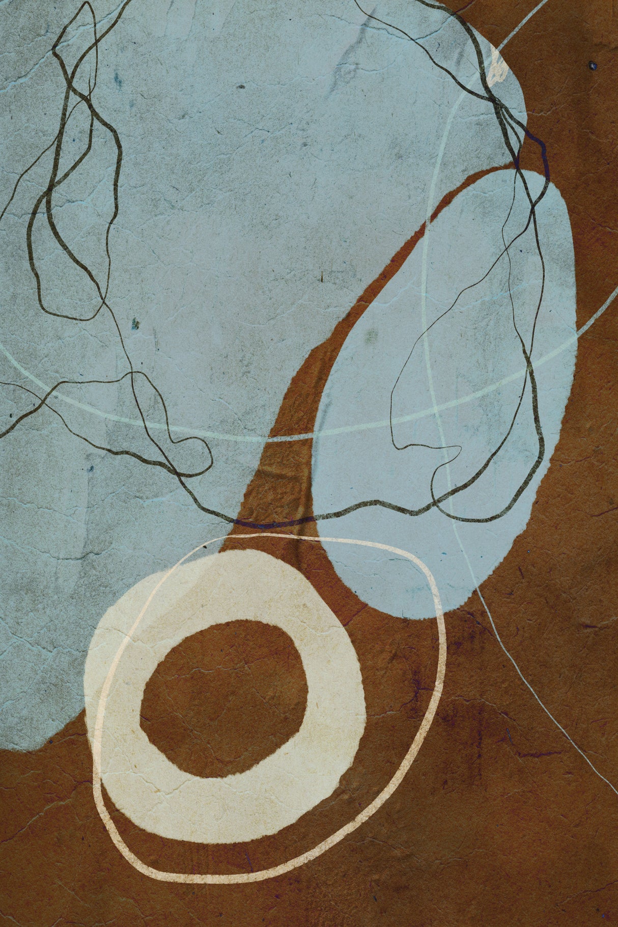 Mineralsno2 Poster och Canvastavla