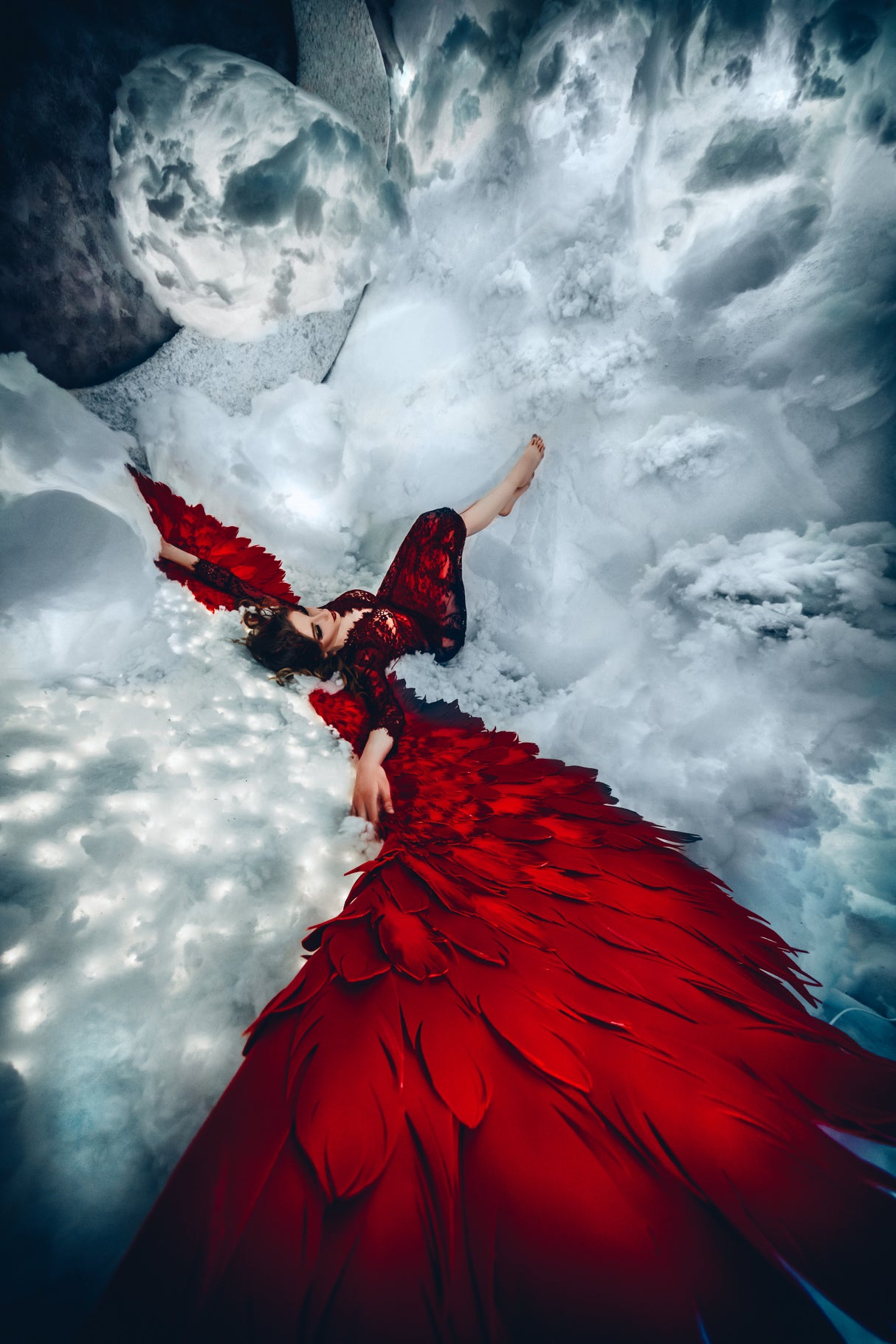 Fallen we may be, but we still have our wings Poster och Canvastavla