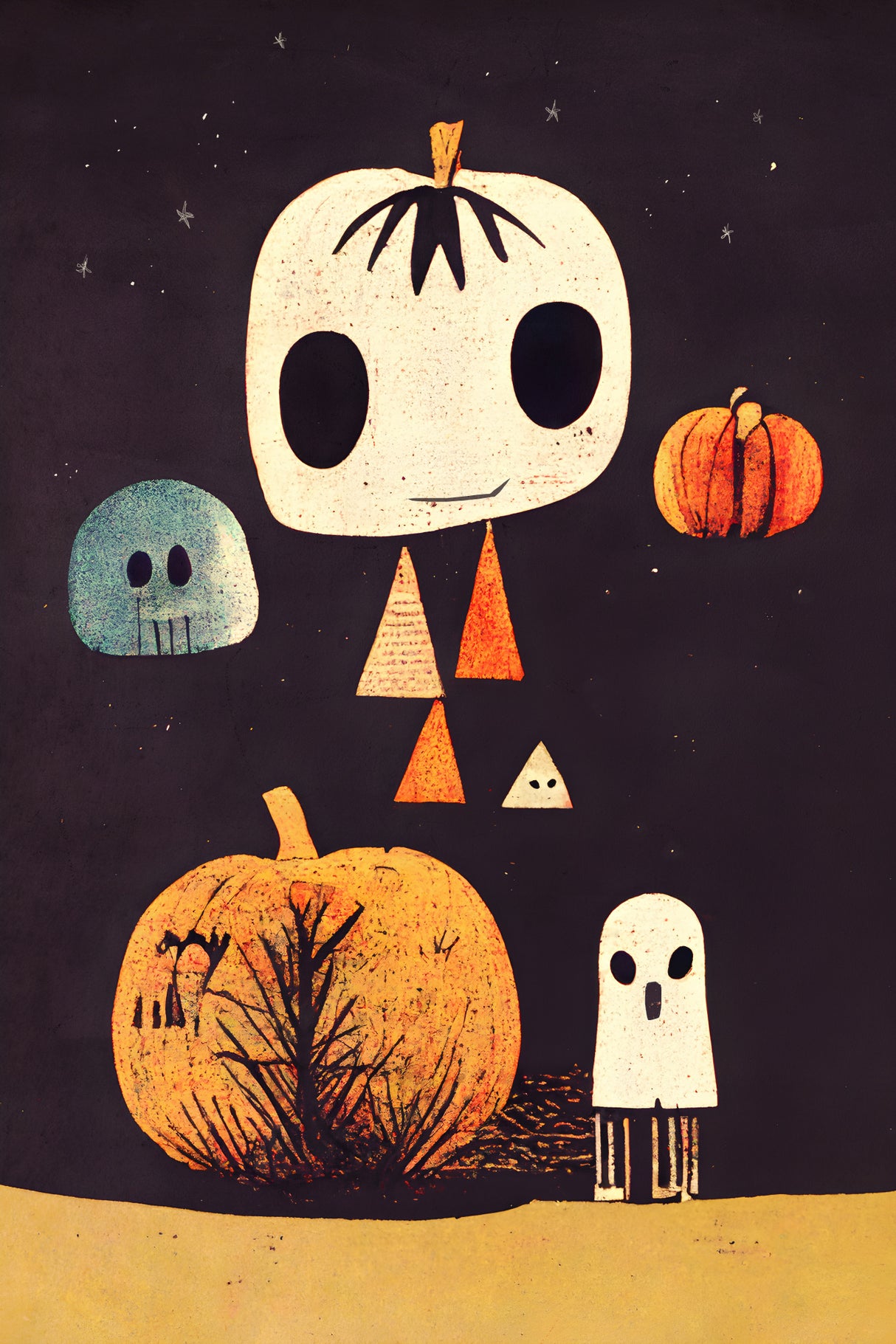 Boo! Poster och Canvastavla