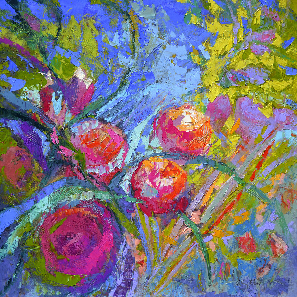 Df1815peonypassion Poster och Canvastavla