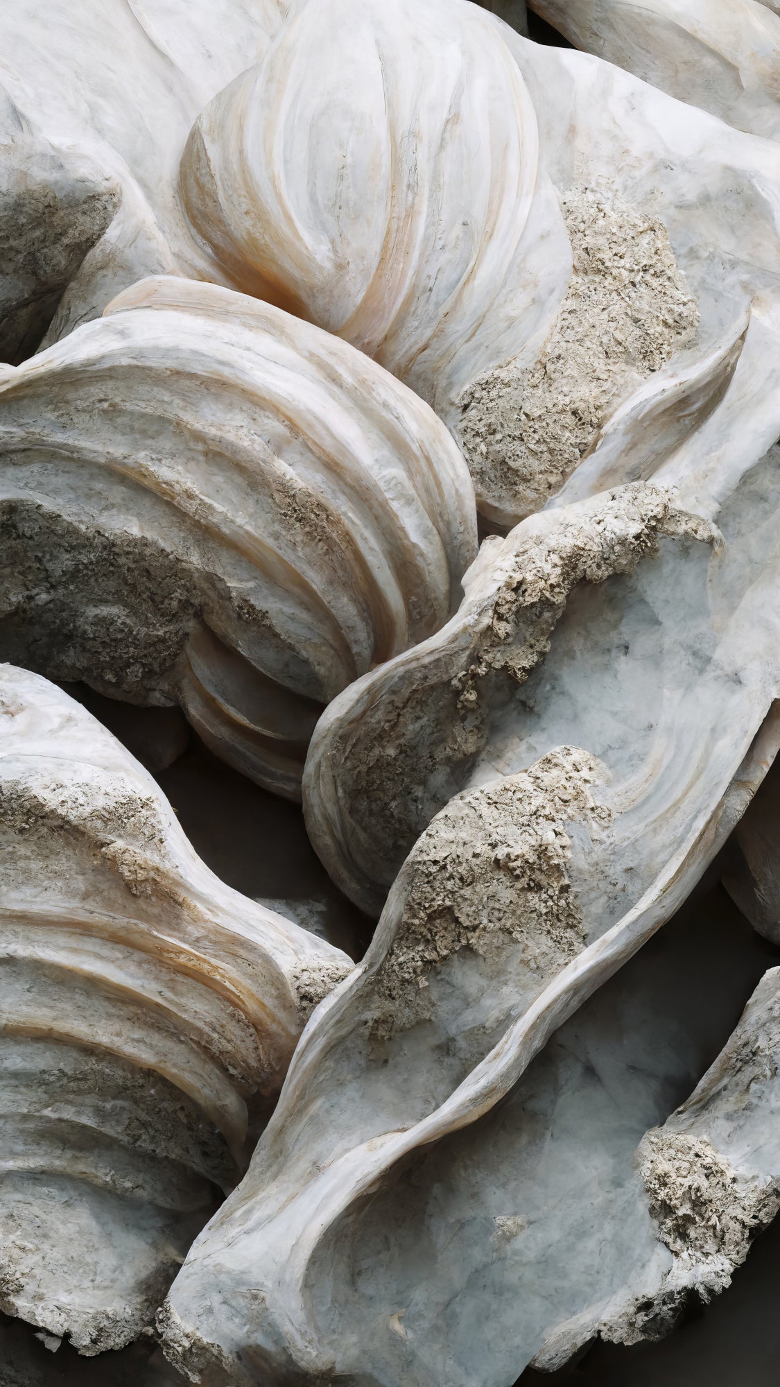 Sea Shells Detail No 1 Poster och Canvastavla