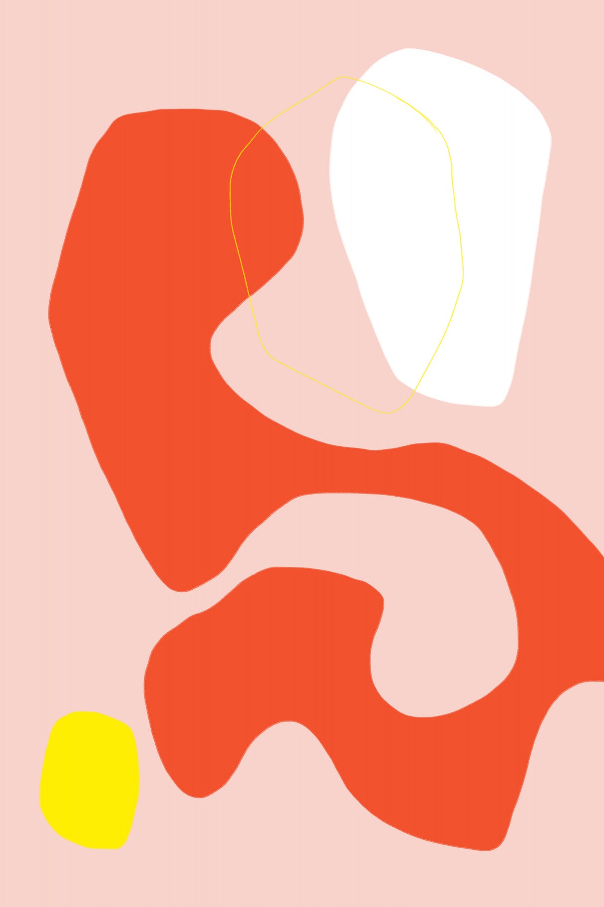 Coral Dancer Poster och Canvastavla