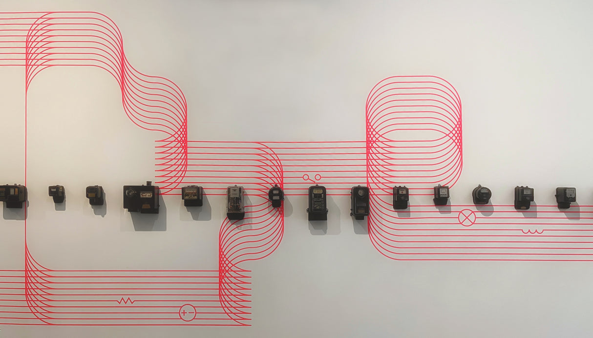 Electric Current Poster och Canvastavla