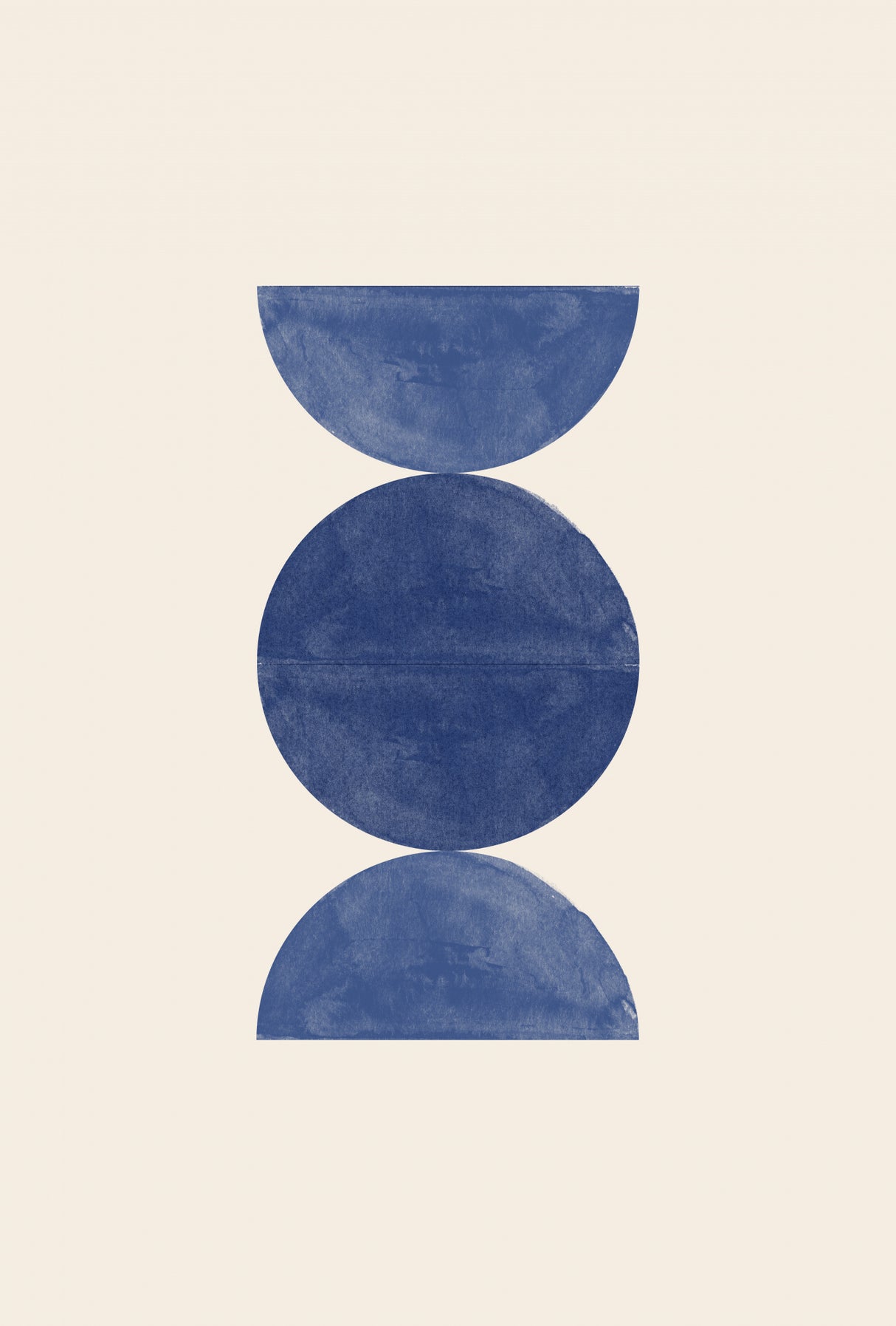 Modern Geometric Art Poster och Canvastavla