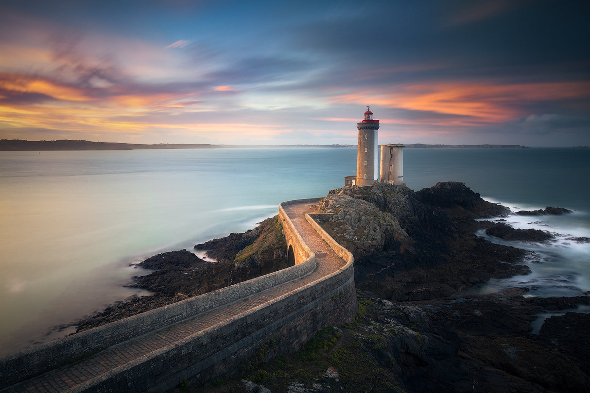 Le Phare du Petit Minou Poster och Canvastavla