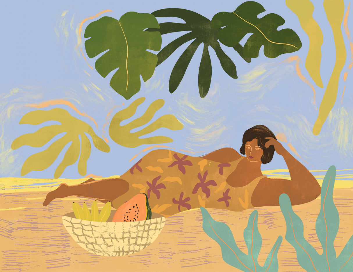 Lazyday Poster och Canvastavla