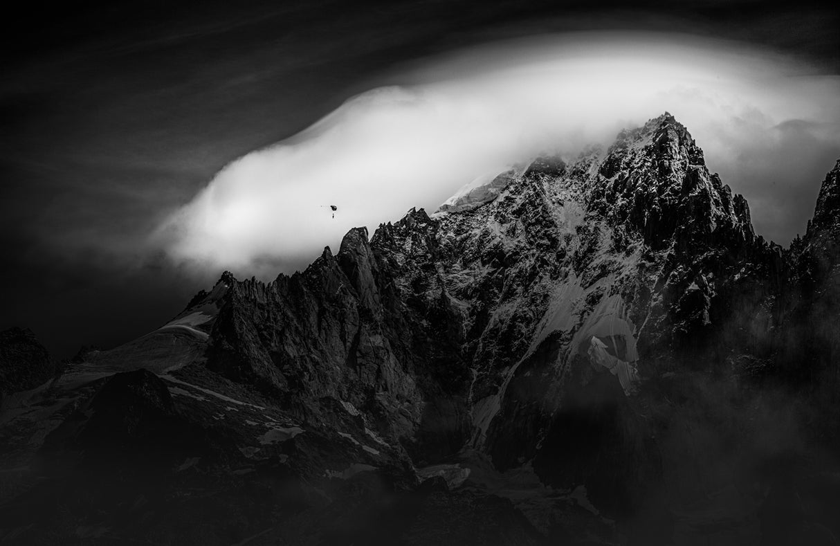 Gliding down the cloud Poster och Canvastavla