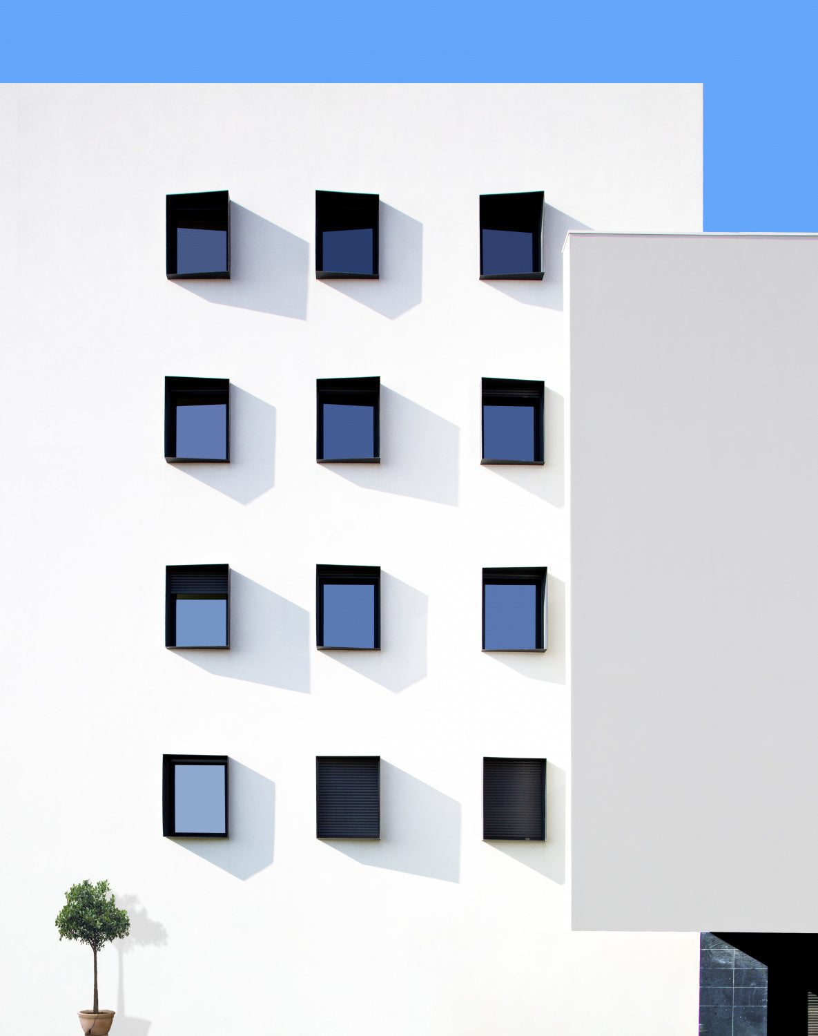 Squares and Shades Poster och Canvastavla