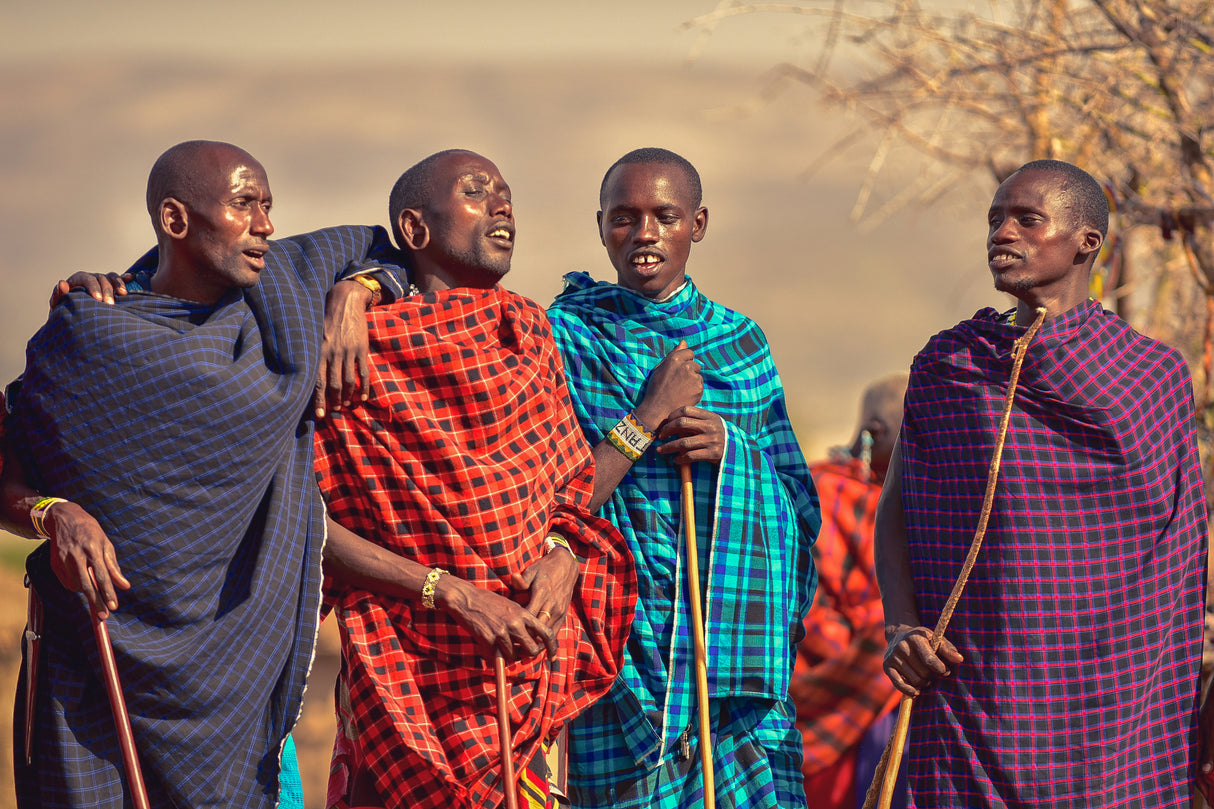 Masai Poster och Canvastavla