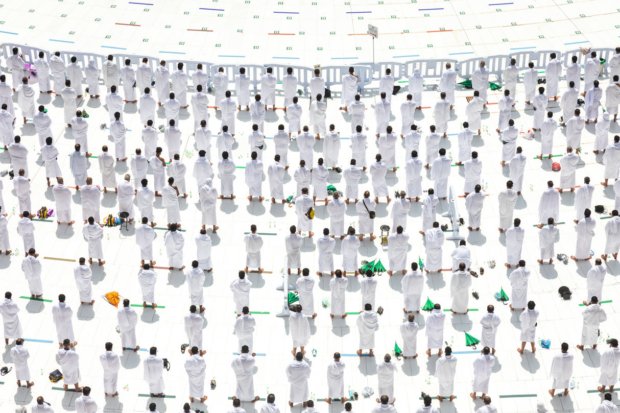 Holy mosque , Covid 19 Poster och Canvastavla