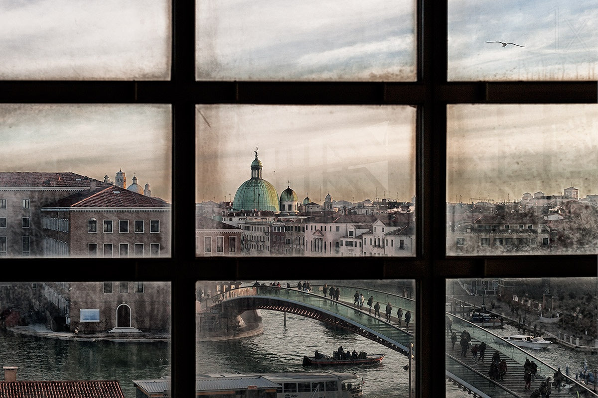 Venice Window Poster och Canvastavla
