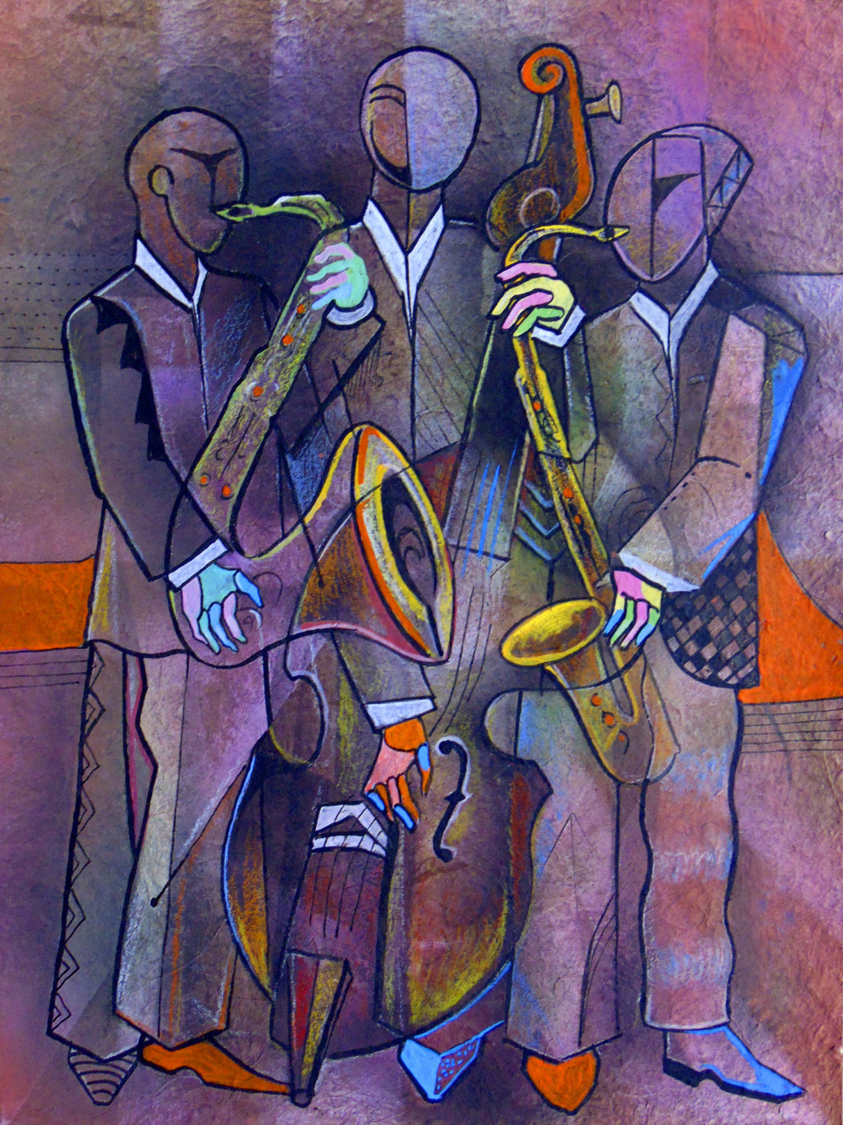 Full Jazz Poster och Canvastavla