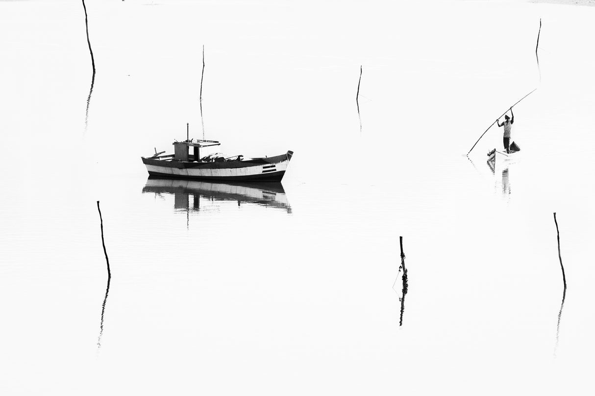a fisherman's day Poster och Canvastavla
