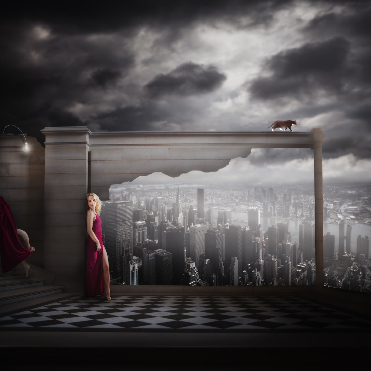 Two Worlds Poster och Canvastavla