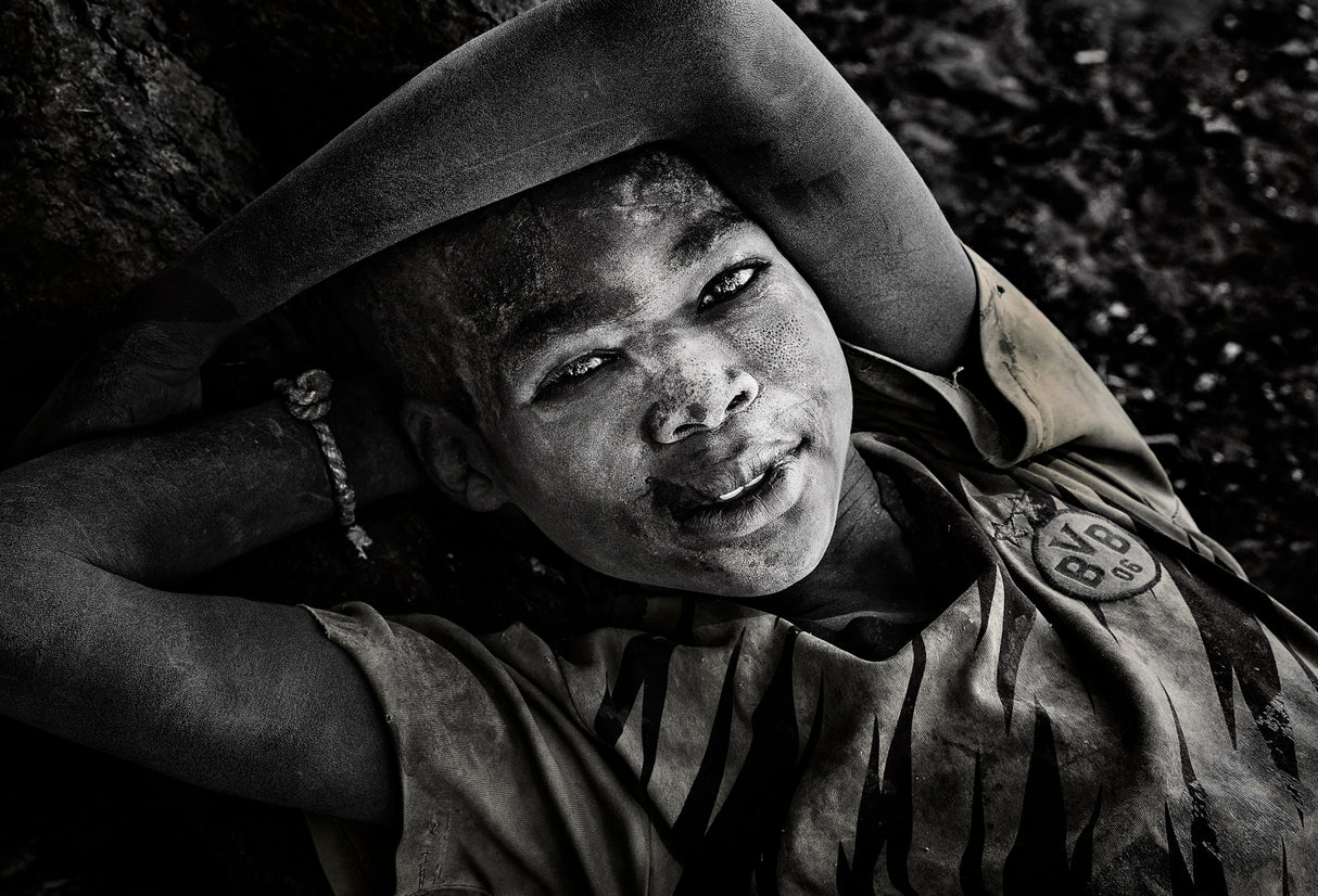 Mundari child. Poster och Canvastavla