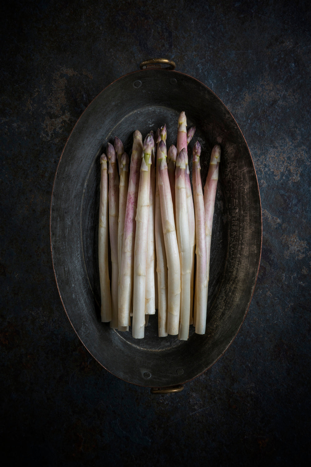 White asparagus Poster och Canvastavla