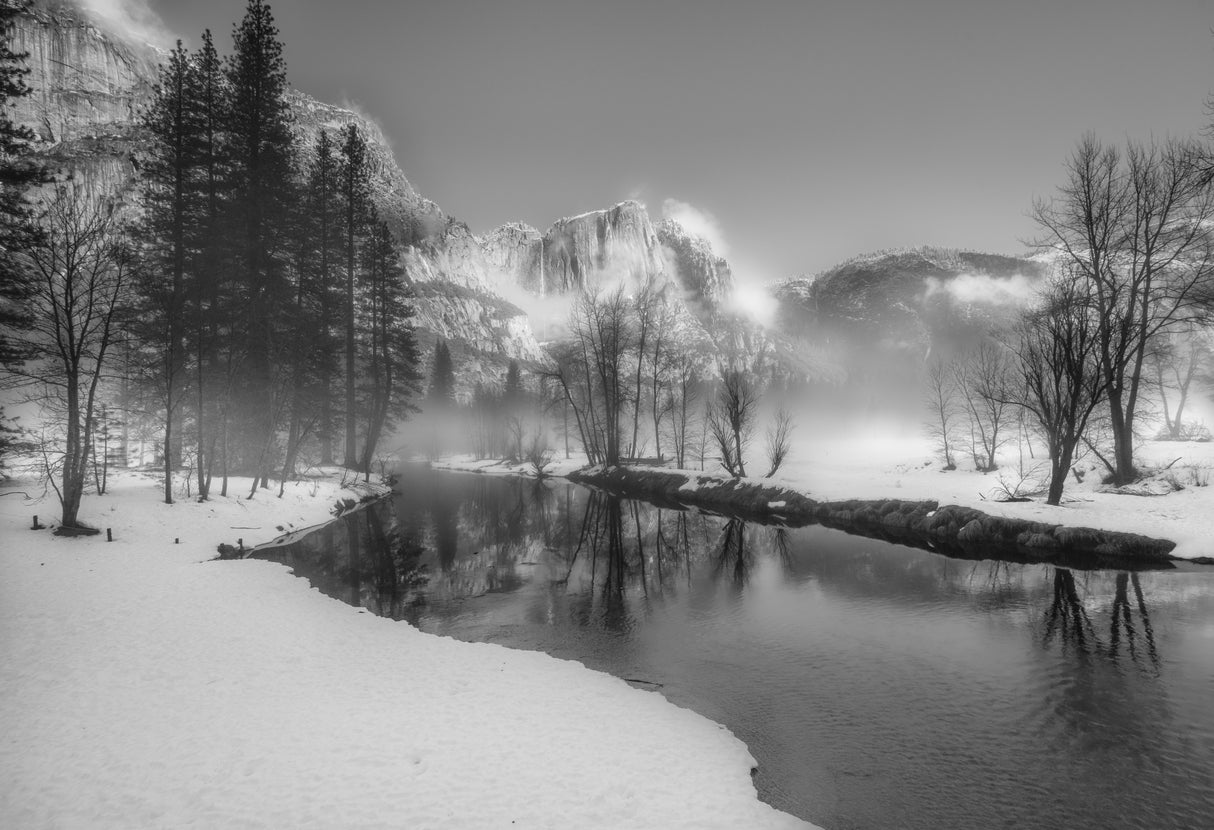 Yosemite Winter Poster och Canvastavla