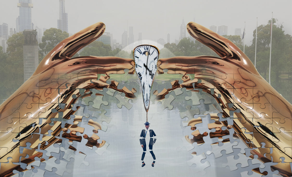 The Squeeze of Time Poster och Canvastavla