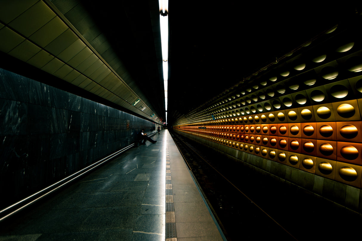 Lines, lights and colours Poster och Canvastavla